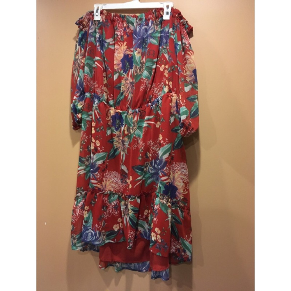 Ava & Viv Off the Shoulder Dress